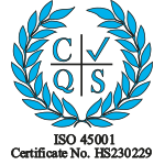 CQS ISO 45001 logo
