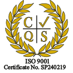 CQS ISO 9001 logo